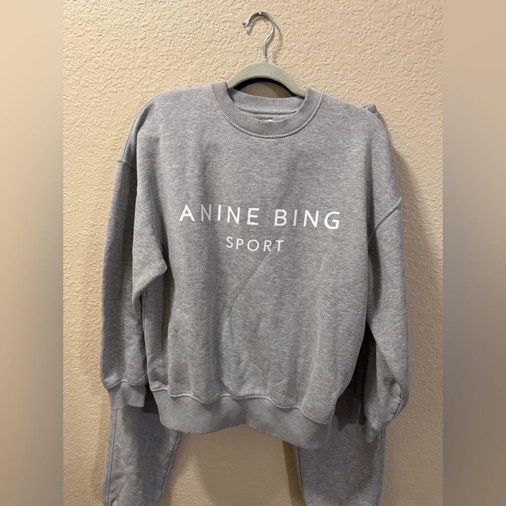 Anine Bing - REVOLVE - Gray Sweatshirt